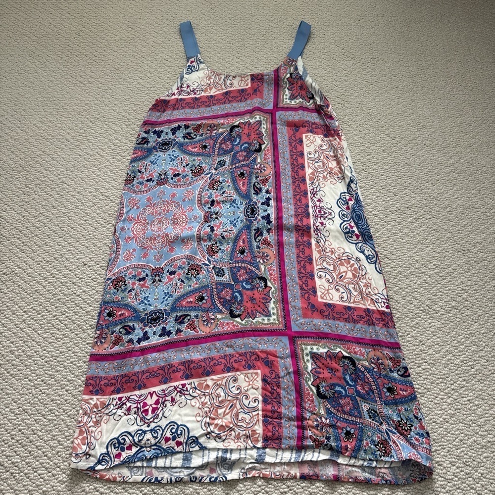 Reversible Tribal A line midi Dress - Picture 2 of 7